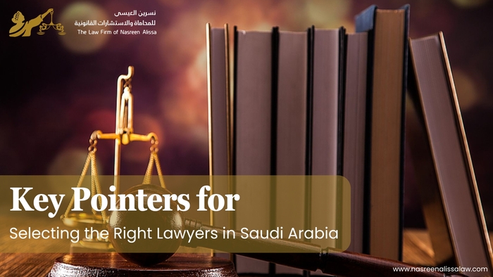 Key Pointers for Selecting the Right Lawyers in Saudi Arabia
